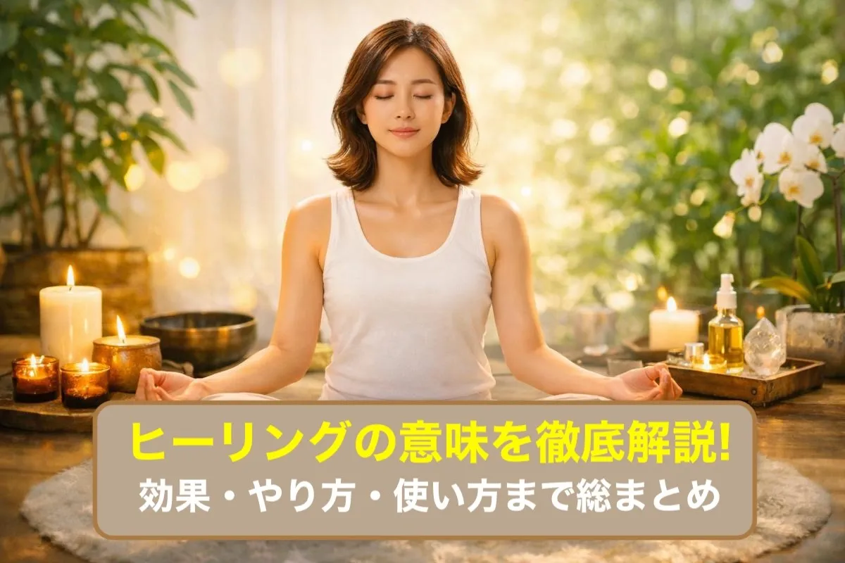 ヒーリングの意味を徹底解説｜効果・やり方・使い方まで総まとめ