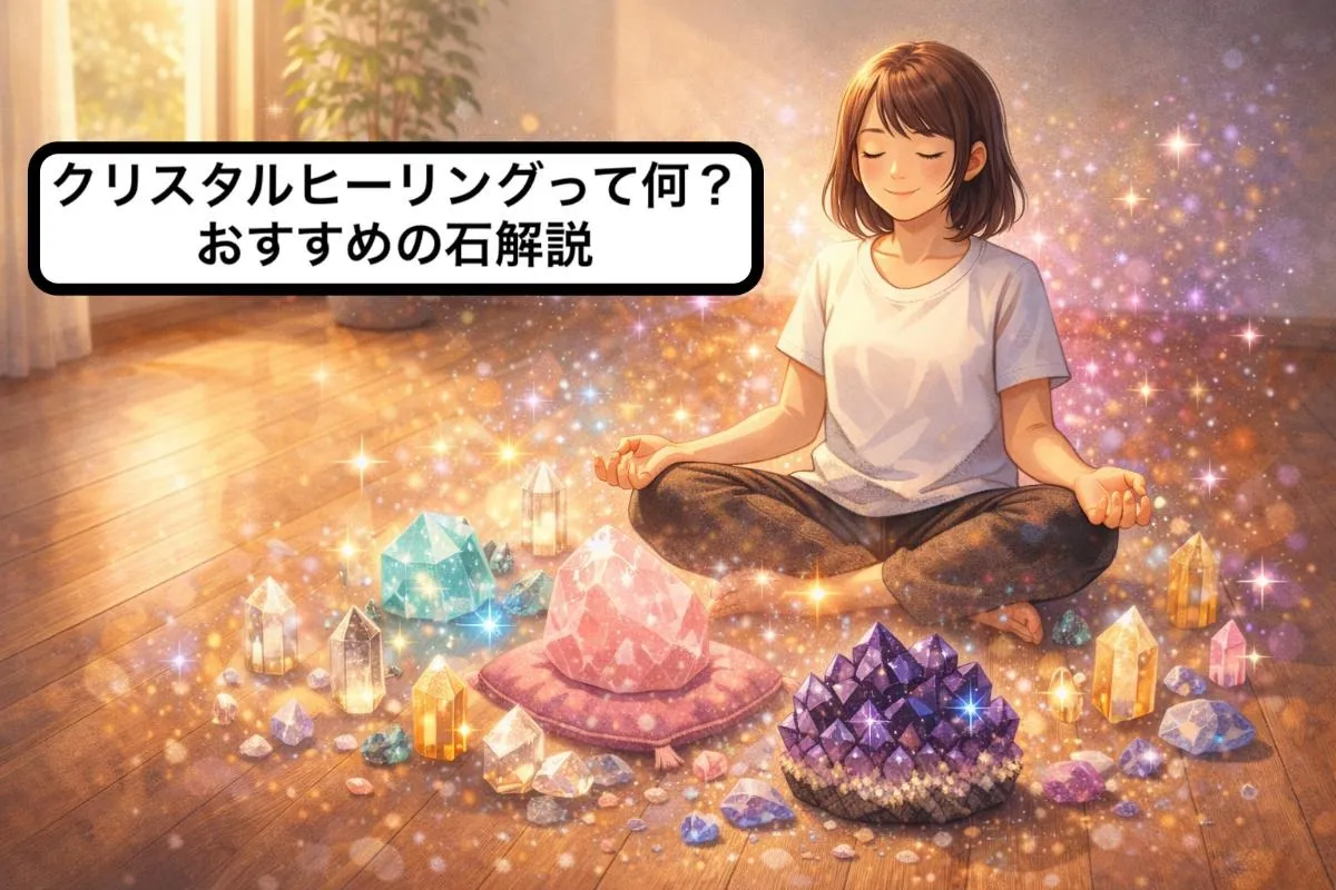 クリスタルヒーリングって何？おすすめの石解説