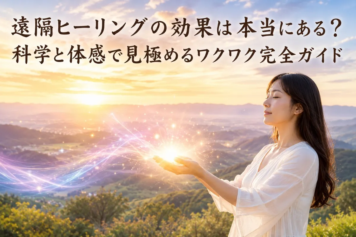 遠隔ヒーリングの効果は本当にある？科学と体感で見極めるワクワク完全ガイド